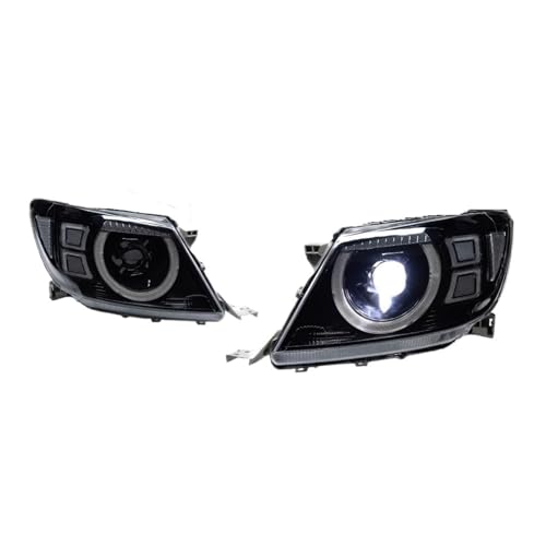 Phare principal pour Toyota Hilux Vigo 2007-2011 avec feux DRL et accessoires automobiles avant