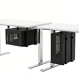 meilleur pc fixe bureautique Support tour PC sous bureau – Gain de place immédiat: Optimisez votre espace de travail en installant votre unité centrale directement sous le bureau. Idéal pour les bureaux, home office et postes gaming.