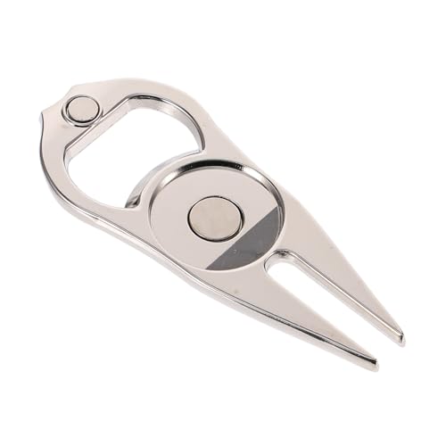 ROMISBABA 製 ゴルフフォーク 多機能グリーン修理ツール ポータブルゴルフアクセサリー 持ち運び便利