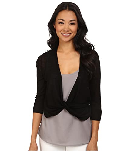 Image of NIC+ZOE Four-Way Cardy Black Onyx 2XL (US 20-22)