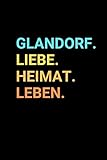 glandorf einwohner  Glandorf: Notizbuch, Notizblock, Notebook  Punktraster, Punktiert, Dotted  120 Seiten, DIN A5 (6x9 Zoll)  Notizen, Termine, Ideen, Skizzen, ... Dorf, Metropole, Region, Liebe und Heimat