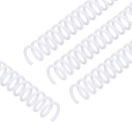 Spirales de reliure plastique 10mm PATIKIL pour organiser les cours en salle de classe