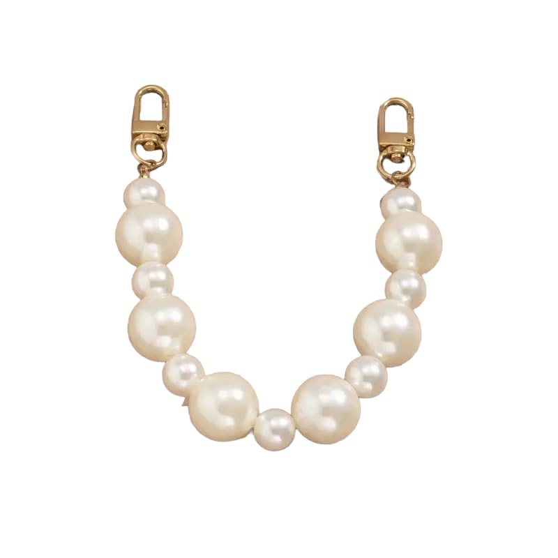SHILPMART Pearl Purse Strap with Buckles, White (B0D58BZDLX) Amazon Price History, Amazon Price Tracker