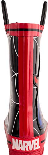 Favorite Characters Boy's Spiderman™ Rain Boots Sps506 (Toddler/Little Kid) Black 9 Toddler M #TOP4
