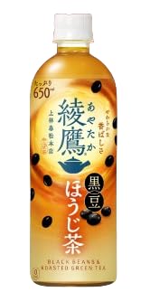 綾鷹黒豆ほうじ茶650ml 48本 PET 014107