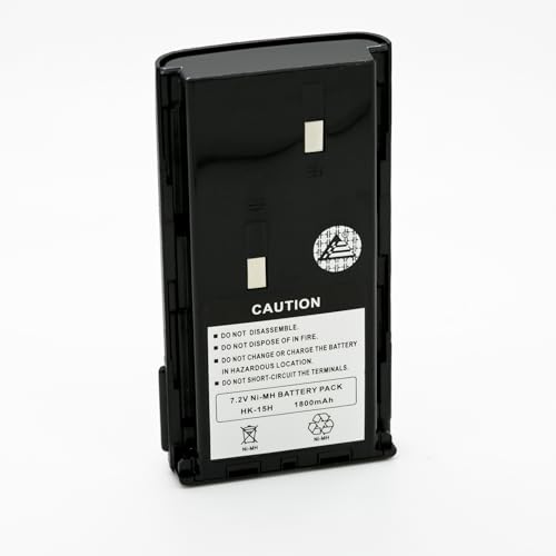 ExpertPower® 7.2V 1800mAh NiMH High Capacity Two-Way Radio Battery for Kenwood KNB-14A KNB-15A TK-260 TK-360 TK-270 TK-370 TK-2100 TK-3100 ProTalk Series 2-Way Handheld Walkie Talkie Replacement