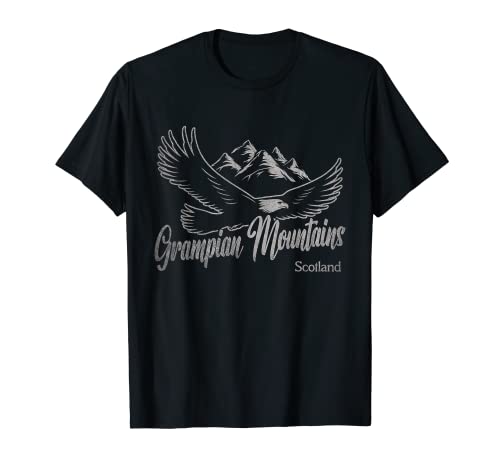 Vintage Grampian Mountains Scotland Senderismo al aire libre Camiseta