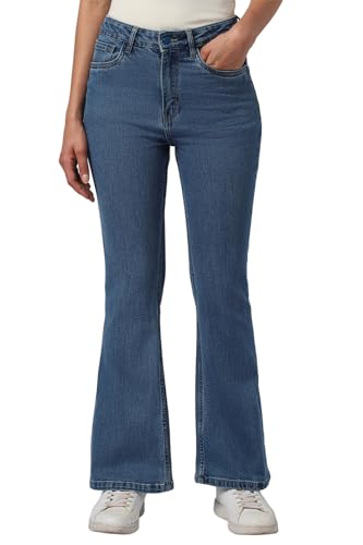 Van Heusen Women\’s Regular Pants (VWDNURGPD39860_Blue
