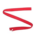 BESPORTBLE Taekwondo Belt for Martial Arts Training Karate Waist Support for Boys and Girls Comfortable Fit for Taekwondo and Kickboxing Red