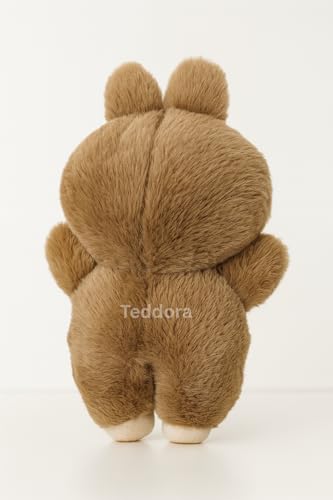 Image of Cute face Doll Soft Toy for Girls Boys Kids,Brown,Cute Character Plush Stuffed Baby Teddy Gift Birthday, 25 cm
