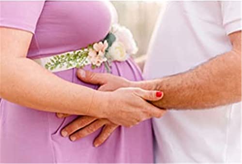 Handmade Flower Sash Belt for Maternity Pregnancy Baby Shower Wedding Party.(LDZ27)4