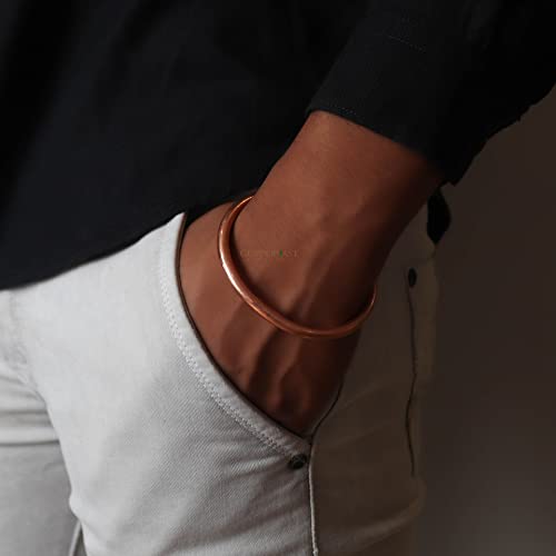 Copper Bracelet for Men and Women| Come with Gift for Bag| Adjustable Pure Solid Copper Bracelets4