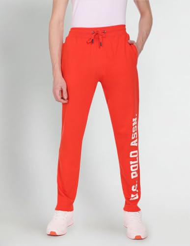 Image of U.S. POLO ASSN. Men's Mid Rise Regular Track Pants