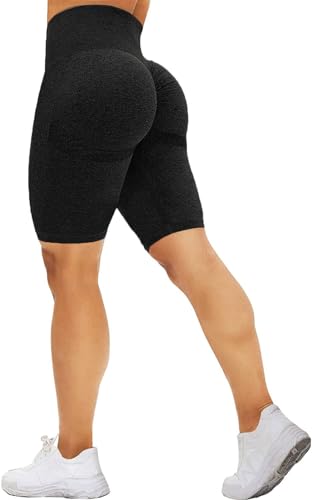 Mesing Radlerhose Sporthose Damen Kurz Scrunch Butt Shorts Hotpants...