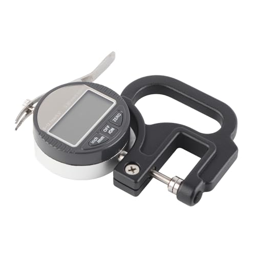Calibrador digital para medir grosor de cuero, papel y tela miniatura 2