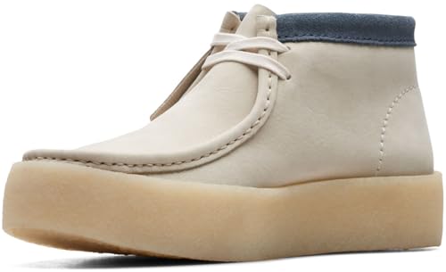 Men's Clarks Wallabee Cup BT - White Nubuck4