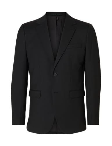 Blazer Selected Femme noir confortable coupe ajustee pour bouger