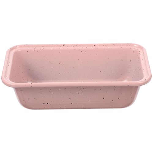 NUOBESTY Stampo per Toast in Acciaio al Carbonio da 6 Pollici, Teglia Antiaderente Resistente al Calore per Pane Fatto in Casa, Utensile da Cucina per Cottura Domestica