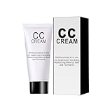 2025 Neue Kosmetik CC-Creme, Hauttonanpassende CC-Creme SPF 50, Selbstanpassende CC-Creme, Farbkorrigierende, Selbstanpassende Für Reife Haut