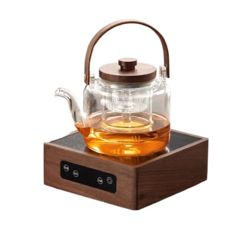 Théière verre épaissi premium pour thé blanc et infusions