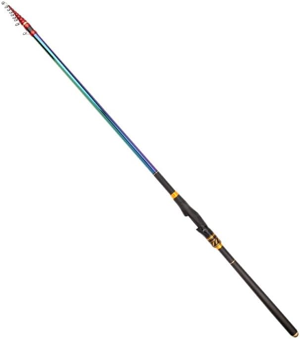 Long Section Fishing Rod with Throw Retractable Portable