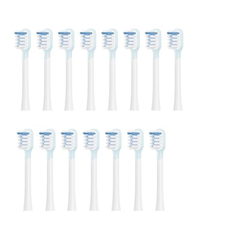 15 �u���V�w�b�h�݊� LaiFen LFTB01-PAS �\�j�b�N�d�����u���V�^��(WhiteBlue)