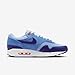 Nike Air Max 1 Essential Men's Shoes (FZ5808-400, Psychic Blue/Hyper Pink/University Blue) Size 8