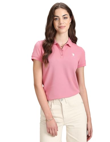Image of U.S. Polo ASSN. Women's Cotton Slim Fit T-Shirt