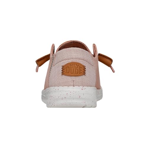 HEYDUDE HEYDUDE Women's Wendy Washed Canvas | Womens Shoes | Womens Lace Up Loafers | Comfortable & Light-Weight