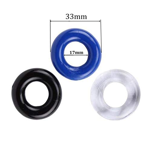 HEALLILY 3 Stks Cockring Siliconen Penis Lock Ring Vertraging Ejaculatie Verlengen Flirten Speelgoed Voor Koppels Minnaar Gay Plezier Bed Speelgoed - Image 3
