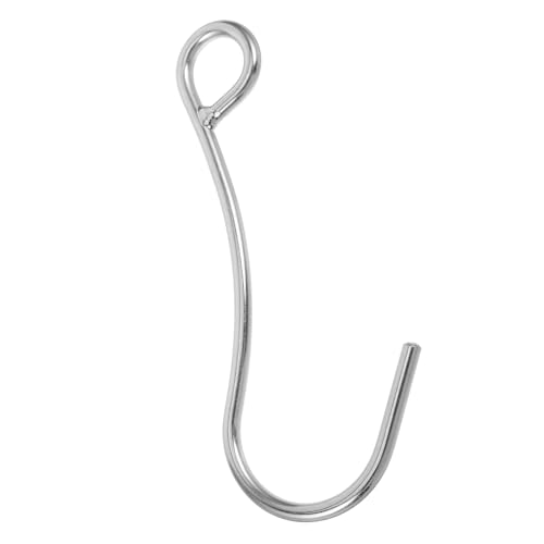 Toddmomy Stainless Steel Scuba Diving Hook Single Prong Design Compact Lightweight Durable Diving Gear for Secure Attachment for Divers of All Skill Levels