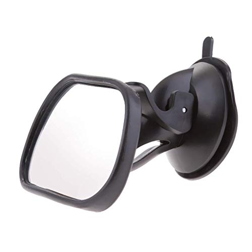 車用 ベビーミラー インサイトミラー 後部座席 監視 360度調節 吸盤 クリップ付 ベビーシート監視