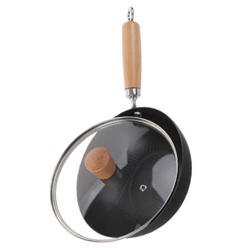 Wok de Hierro Fundido con Tapa 24 cm