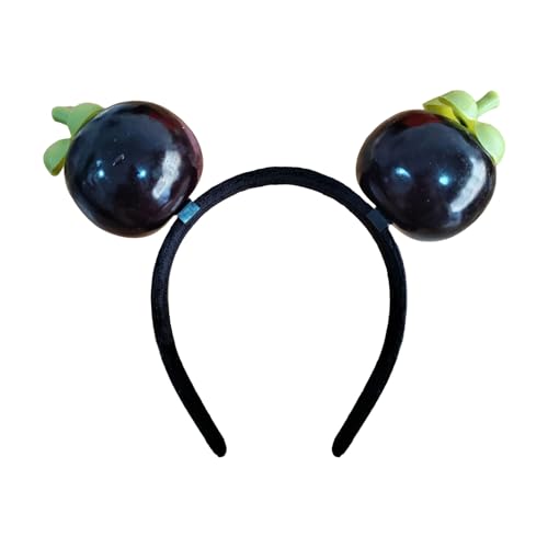 現実的な果物/野菜のテーマヘッドバンドクリエイティブ樹脂ヘアフープパーティーと毎日の衣装の誕生日のお祝いの小道具