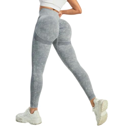 Legging de sport femme taille haute anti-glisse JCVBN athlétisme et fitness