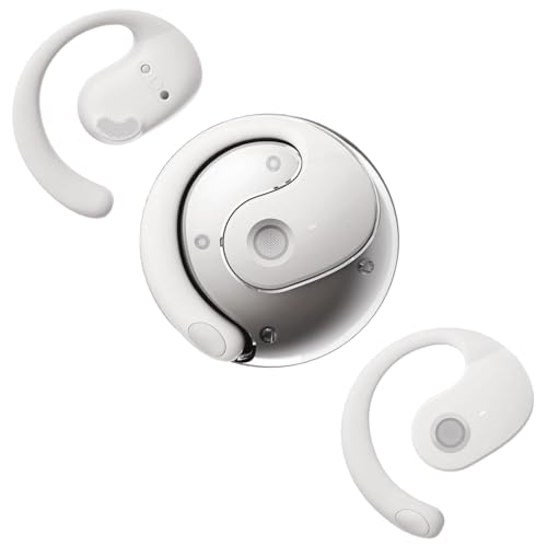 JORPETS AI Translation Earbuds with Real-Time 144 Language Support,Wireless Bluetooth Over-Ear Headphones Bluetooth 5.4 for Travel, School, Business Trip - White