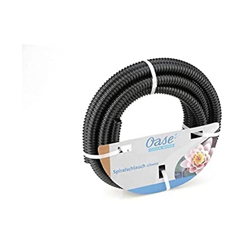 Oase schwarz Spiralschlauch 1 1/4', 10 m - Schlauchabschnitt aus PVC-Material, 32 cm Durchmesser, geeignet für 1 Bar