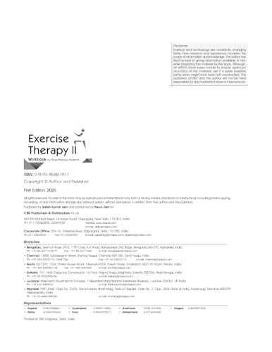 Image of Exercise Therapy II | Workbook for Physiotherapy Students - 2026