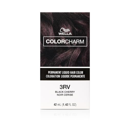 Image of WELLA Color Charm Permanent Liquid Hair Color for Gray Coverage, Red