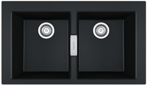 Franke - Évier Sirius S2D 620-86 Blanc Polaire 2 Bacs