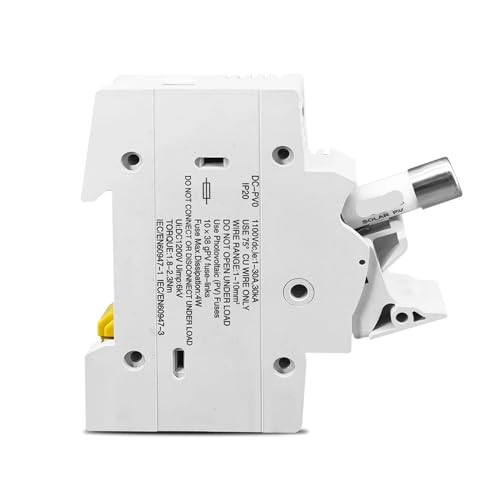 Portafusibles solar PV para evitar averías por cortocircuito en paneles de 10x38mm 2