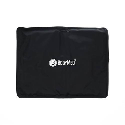 Image of BodyMed Reusable Gel Ice Pack Cold Compress for Back, Shoulder, Neck, & Knee - Professional Grade Cold Therapy for Injuries, Aches, Swelling, Bruises, Sprains - 14 in. x 11 in. (Standard)