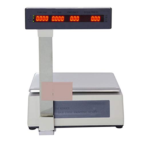 Báscula Comercial Digital Devonian con Impresora y Display LED miniatura 4