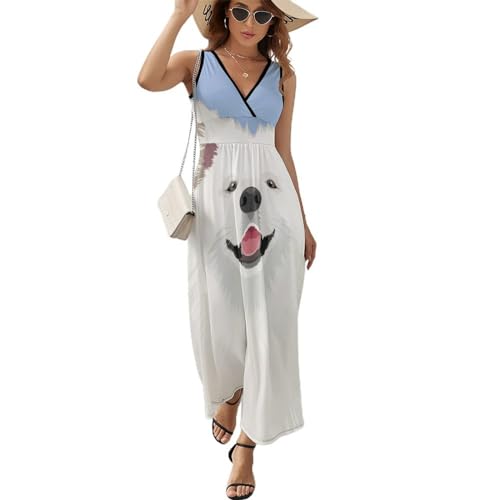 Robe maxi blanche d'été col V : la quintessence du chic décontracté au féminin