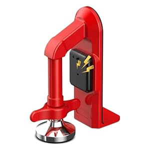 Portable Door Lock with Alarm – Travel Door Security Stopper for Hotel, Airbnb & Home – Adjustable Anti-Slip Door Jammer (80dB Alert, 5–35mm Gap)
