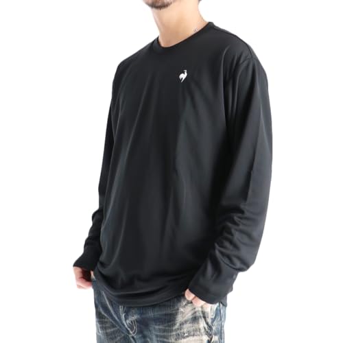 Tシャツ メンズ ルコック エコペット ワンポイント LT5FLTZ1M ブラック XOサイズ