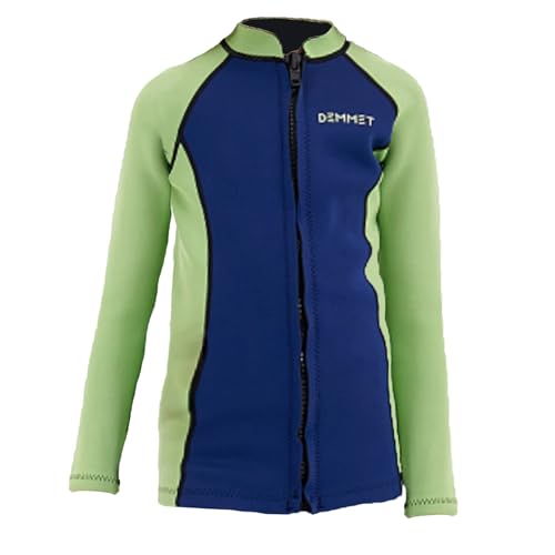 Kids Wetsuit Top Jacket 1.5mm/3mm Neoprene Wetsuit Kids Long Sleeve Wetsuit Top Boys Girls Wetsuit Shirt Front Zipper Swimsuit Wet Suit Snorkeling Diving Swimming miniatura 1