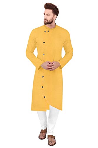 Image of Mens Fancy Cross PARTTEN Kurta Pyjama Set with New Look 2021 Desigh with 100% Cotton