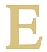 6" LETTER "EPSILON" GREEK FONT Unfinished Wood/Wooden Letter DIY Home, COLLEGE, SOROITY AND FRATERNITY Decor USA Made