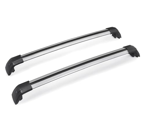 Barres de toit Hyundai Santa Fe 2013-2018 en alliage d'aluminium solide